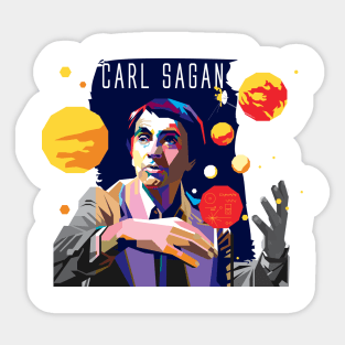 Carl Sagan Sticker